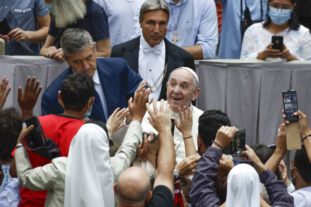 APTOPIX Vatican Pope